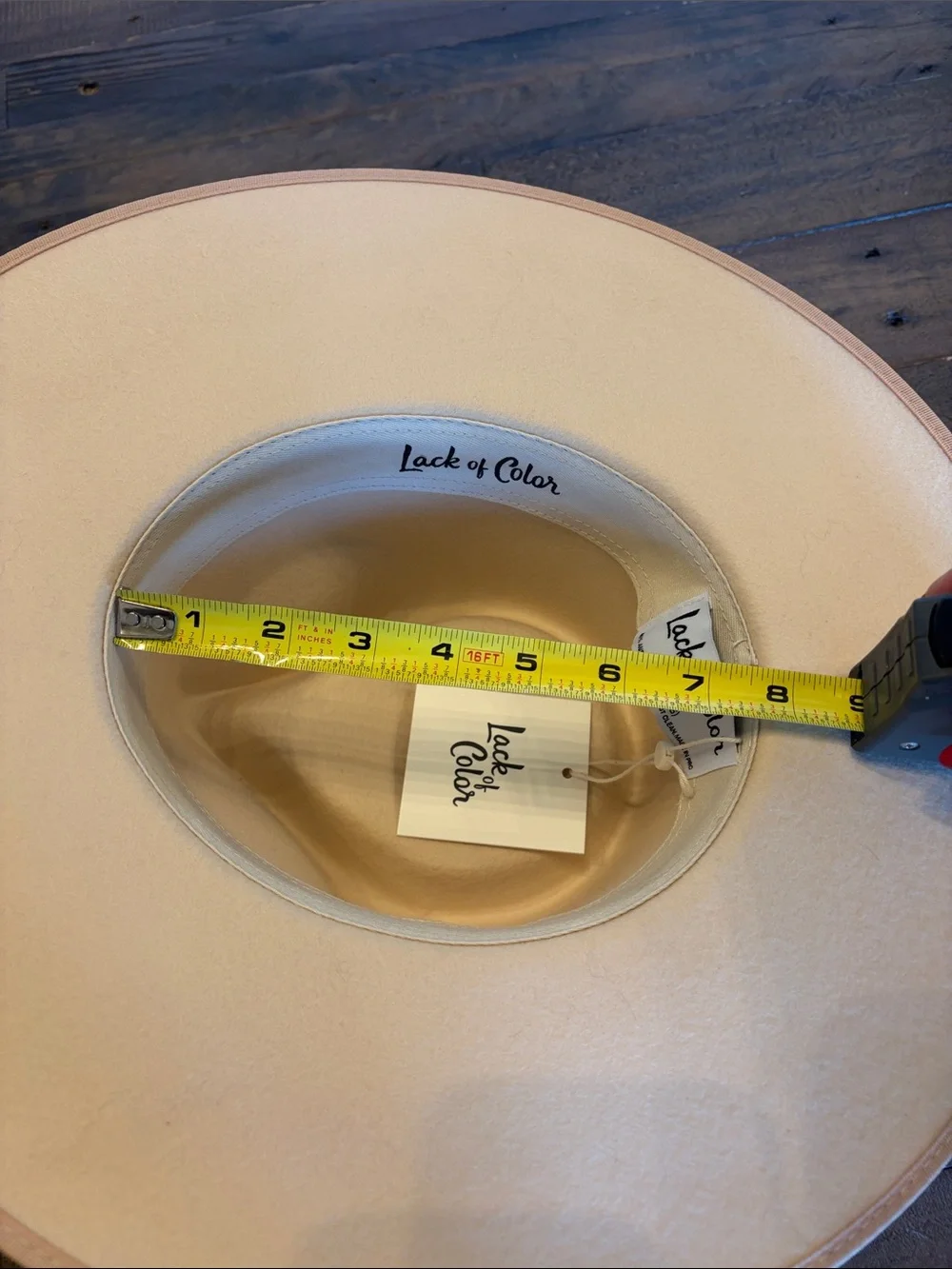 NWT Lack of Color Ivory Rancher Hat